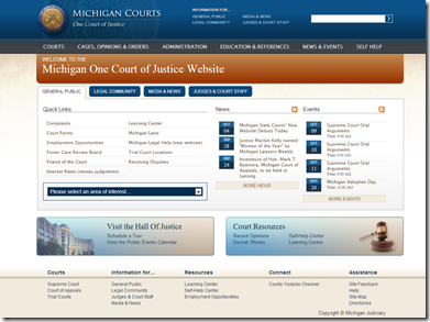 Michigan Courts - One Court of Justice